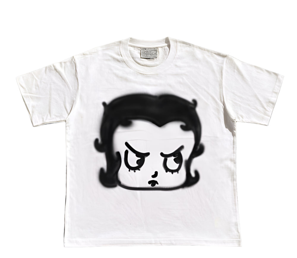 Wang Youbing Studio! Graffiti 220g 100% Cotton Tee