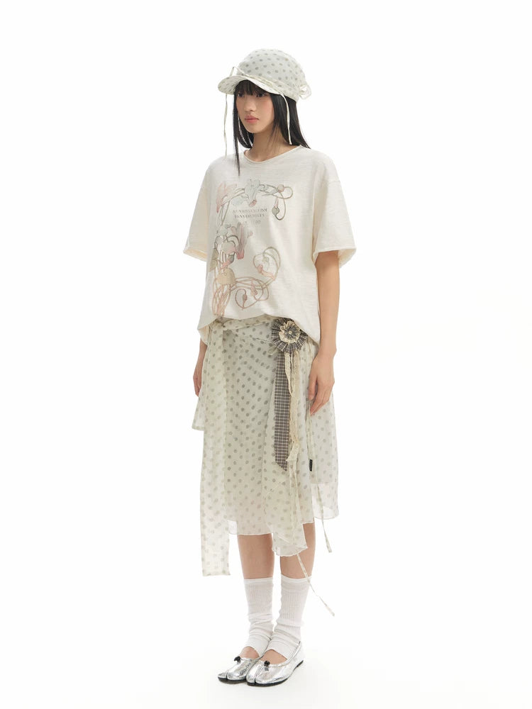 TGNS Polka Dot Headscarf Baseball Cap