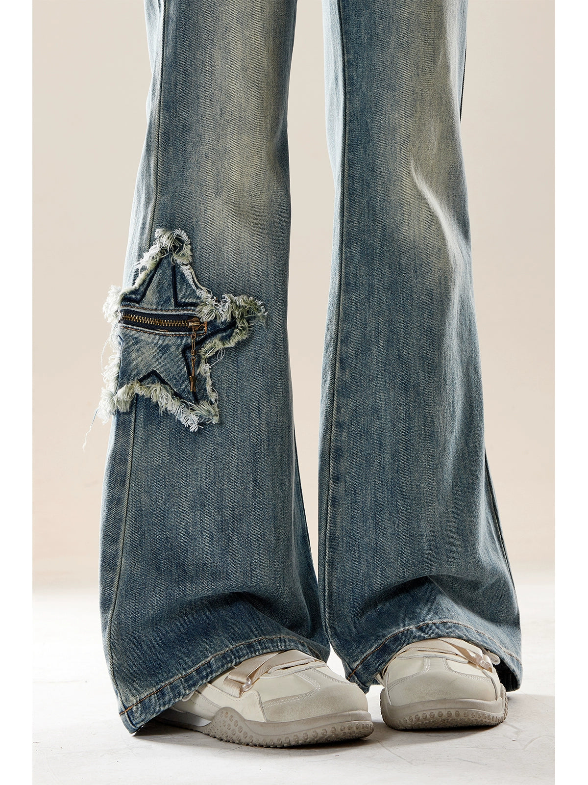 Zrsee Star Sticker Jeans