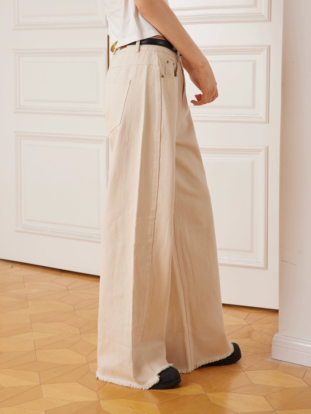 RPB BRAND Korean Skinny Versatile Casual Pants Straight Jeans