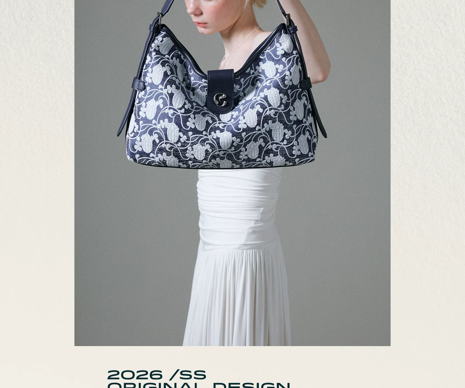 JACD Guochao Retro Large-capacity Shoulder Messenger Bag