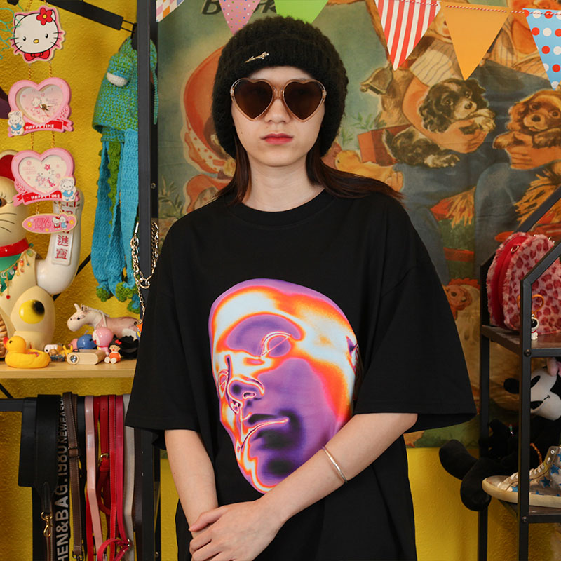 Wang Youbing Studio! DISTORTION 260g 100% Cotton Tee