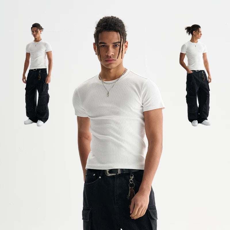 FIVEMEN Versatile Skinny Short Tee