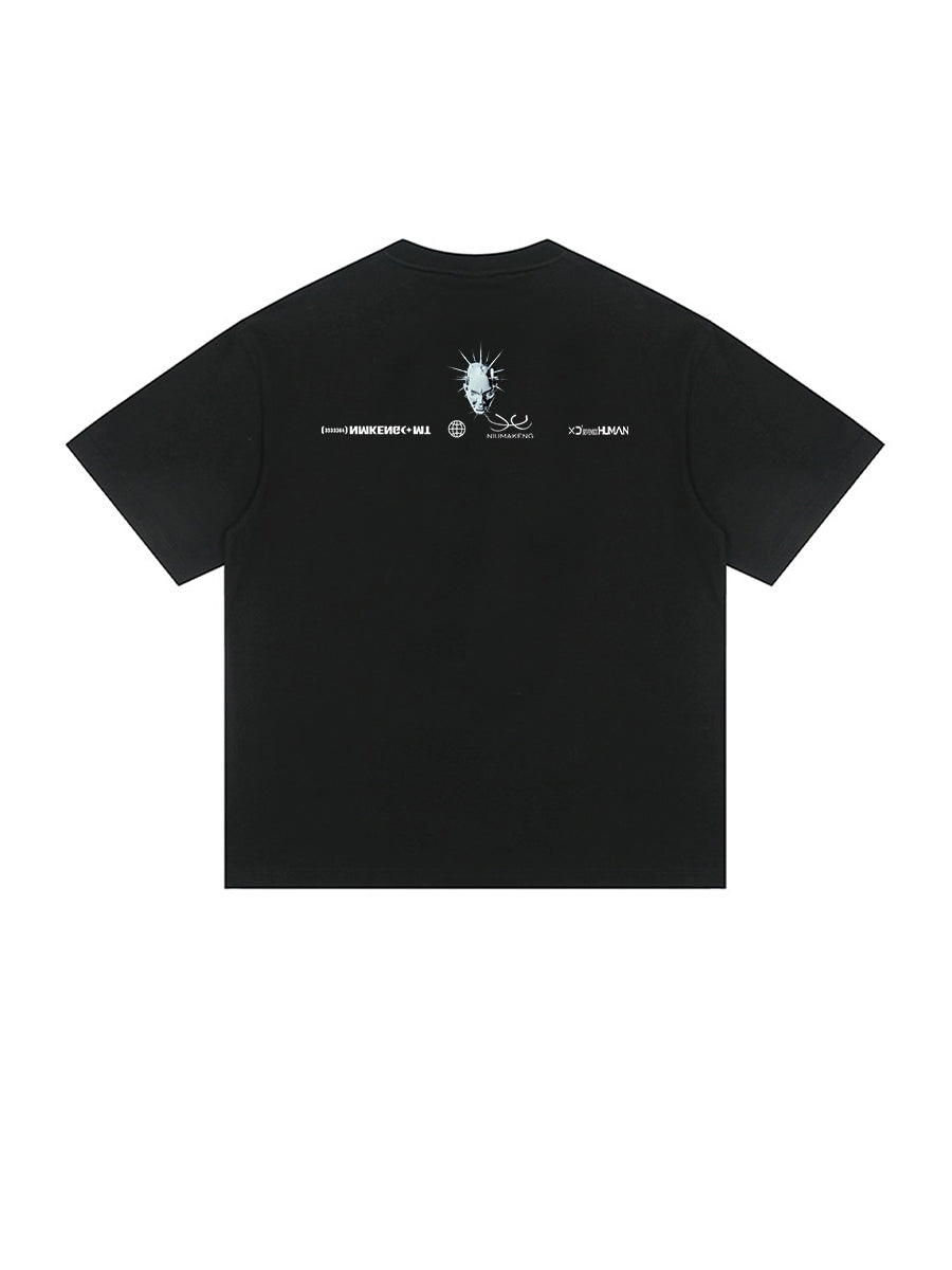 The 76th human NMK niche 260g heavy 100% Cotton Tee