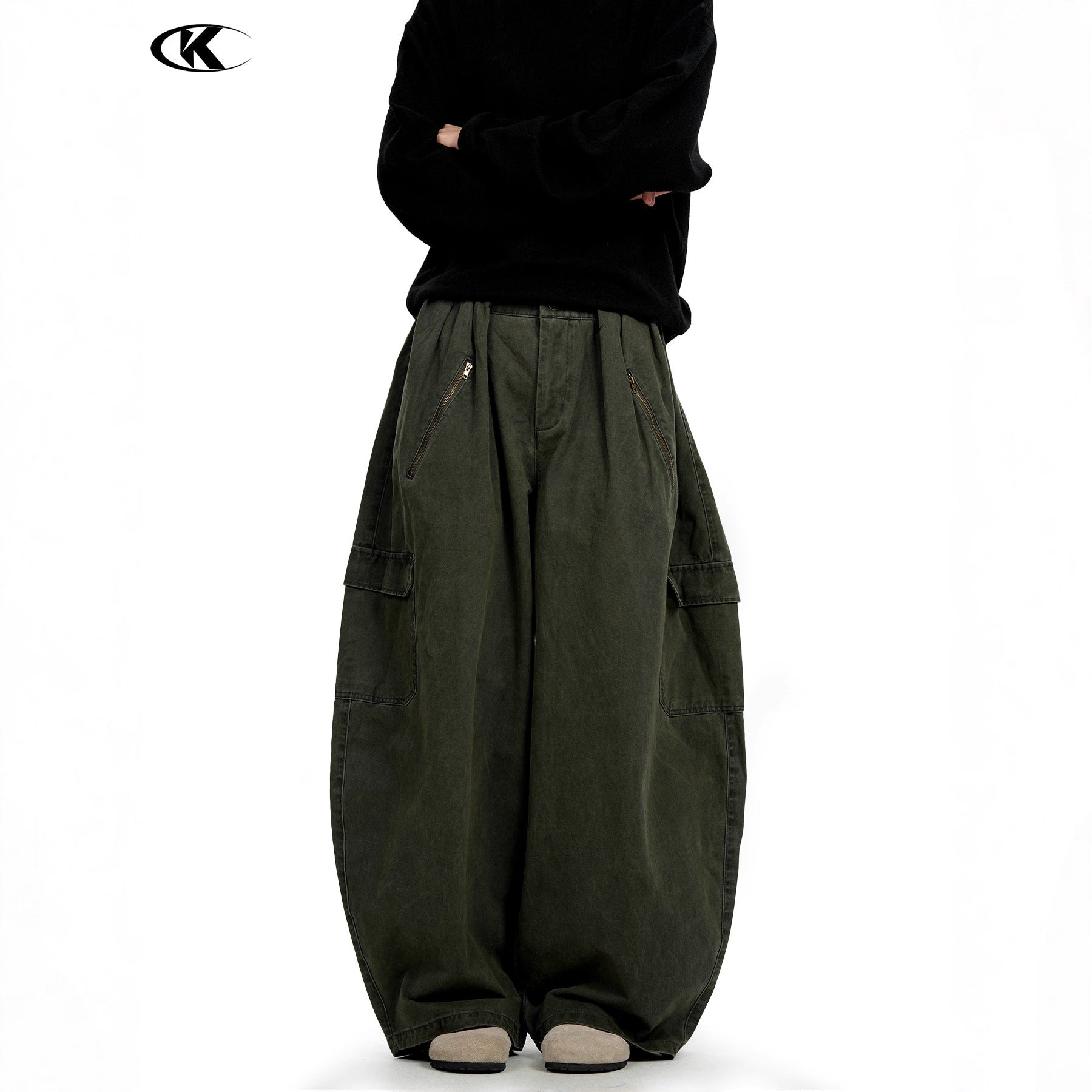 11KN Scimitar Casual Loose Overalls