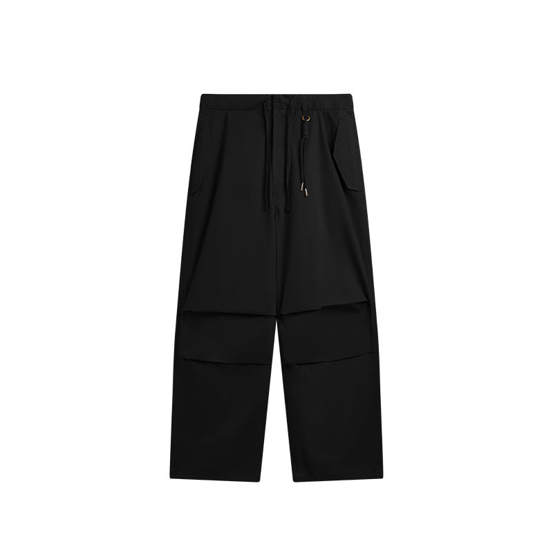 INF Wash Wide Leg Paratrooper Pants