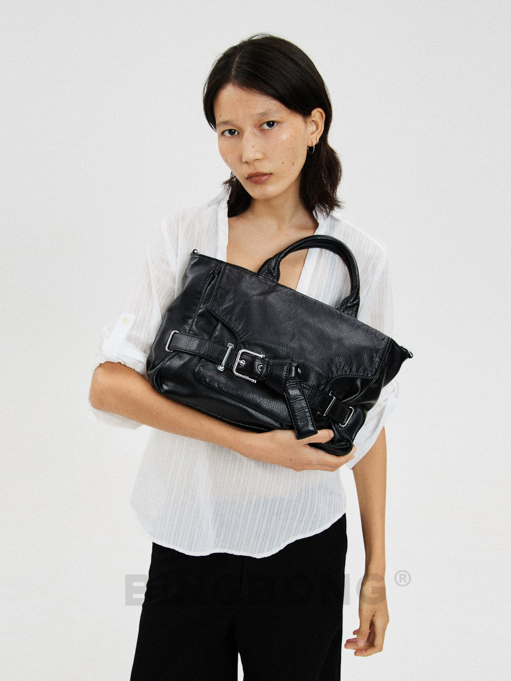 BINGBONG Urban Simple Shoulder Messenger Bag