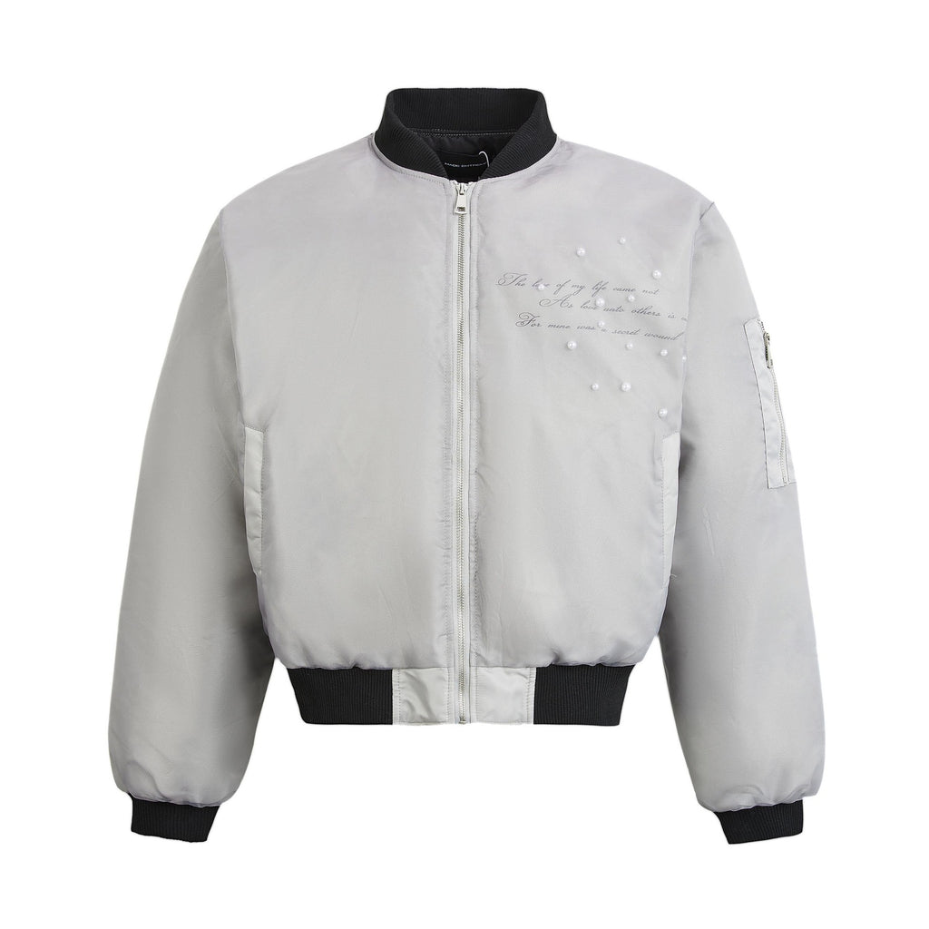 MADEEXTREME Thickened beads double layer ma1 flight suit jacket