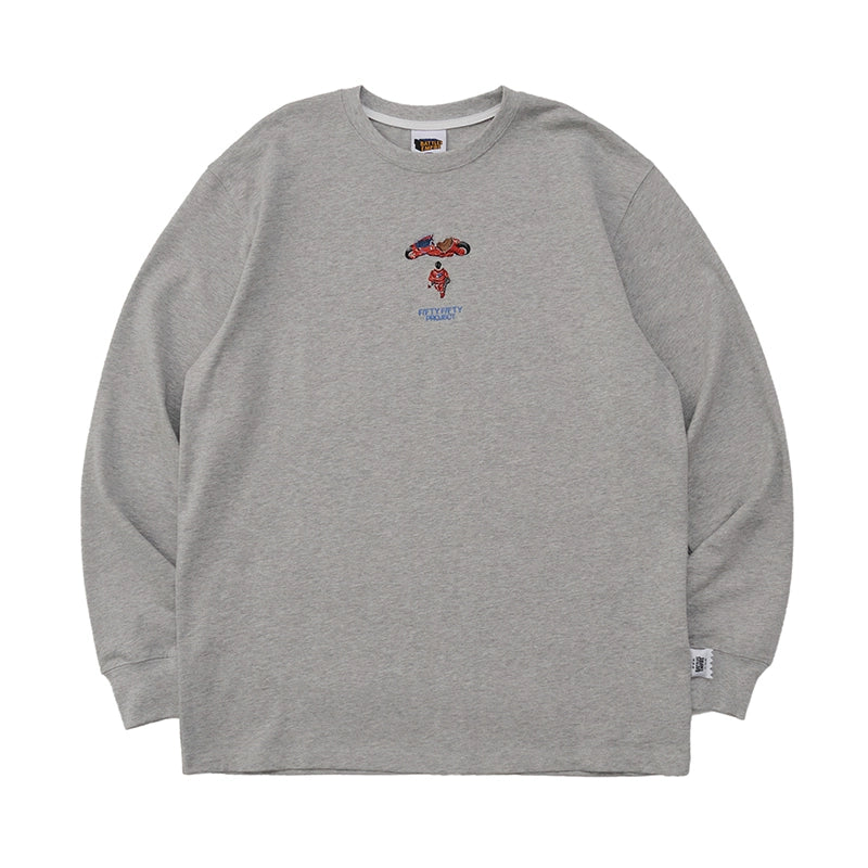 Battles Classic Animated Embroidery Long Sleeve