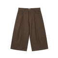 BUTTBILL Simple and Versatile Loose Casual Cropped Pants