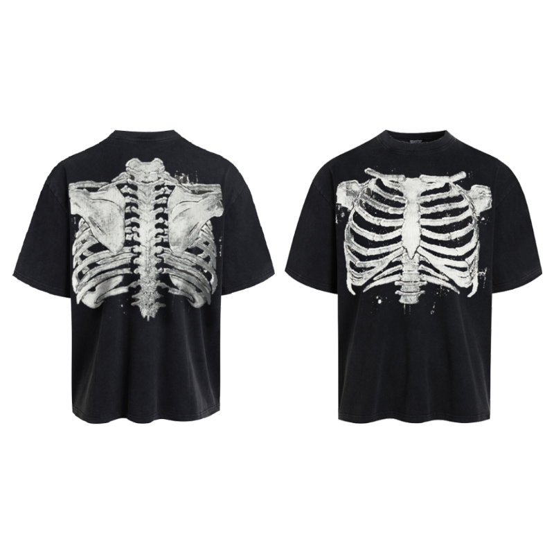 [KONOOT] 25ss (bone movement) 280g knitted cotton cool Boxy tee