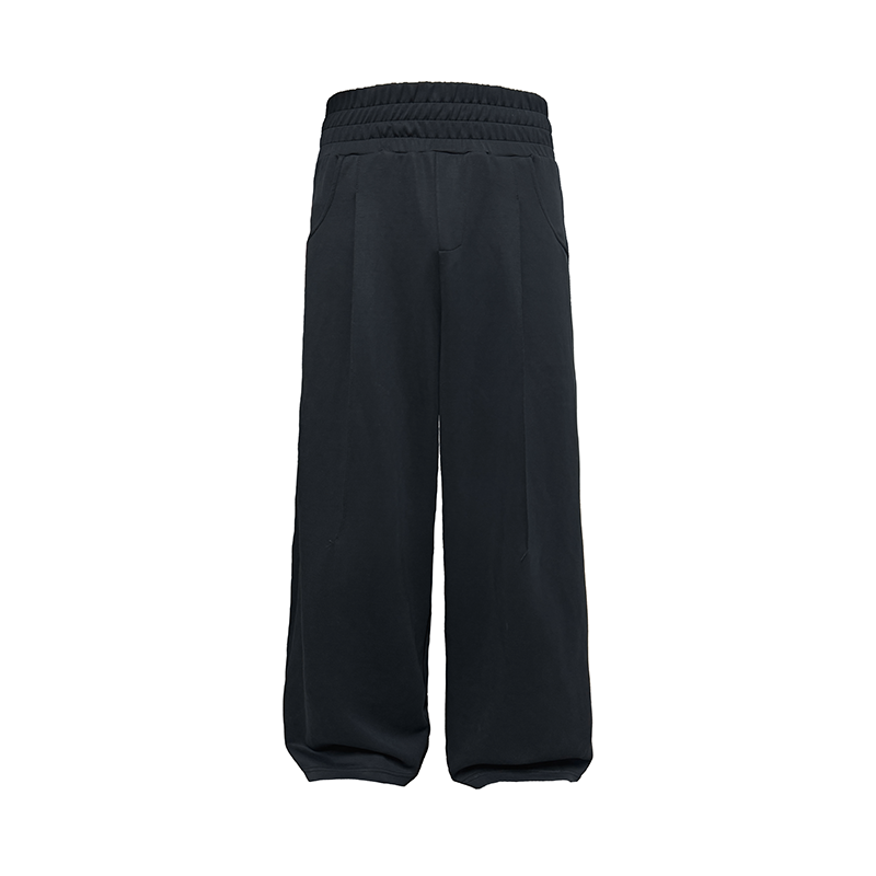 JCAESAR Soft Waxy Soft Straight Loose Sweatpants