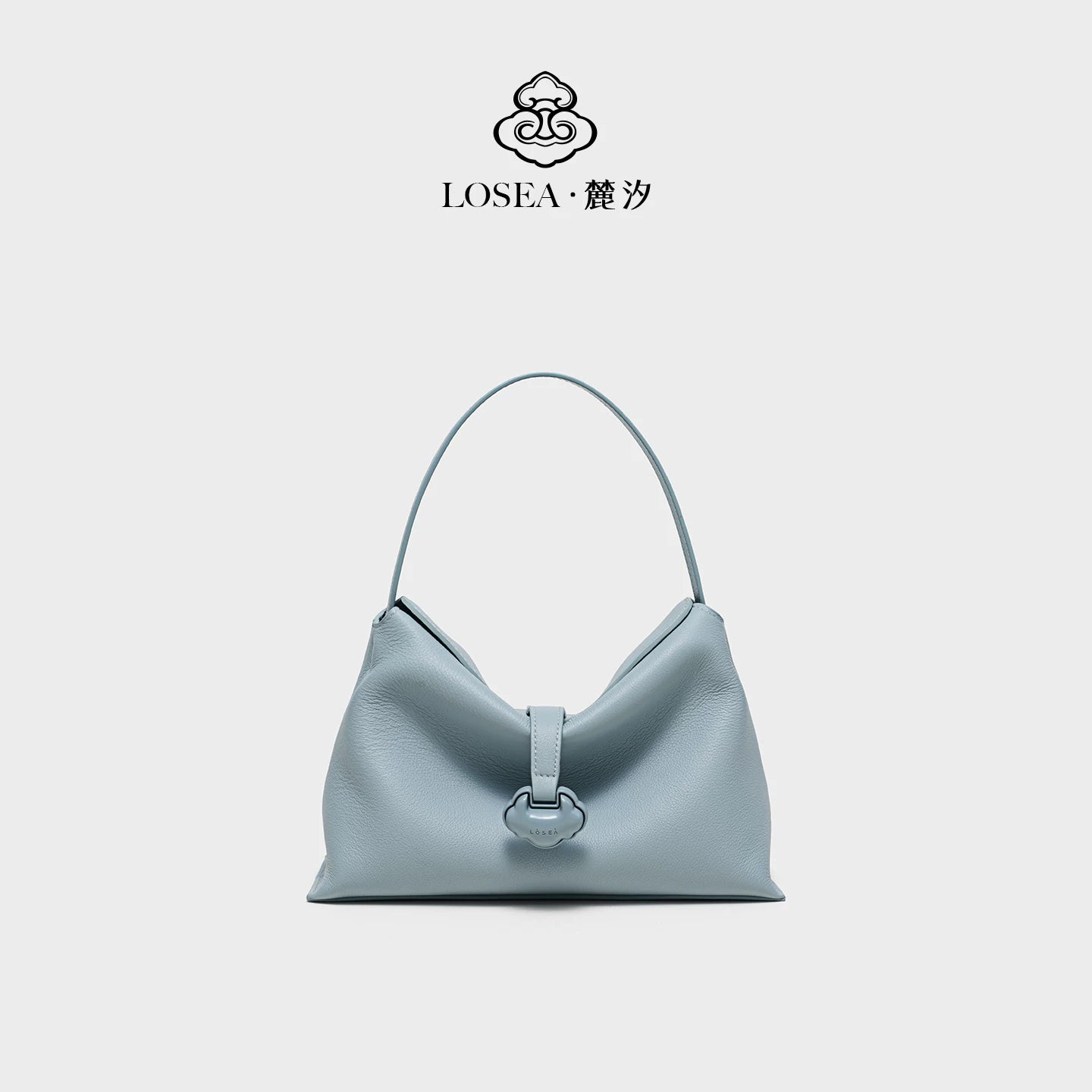 LOSEA First-layer Cowhide Shoulder Messenger Handbag