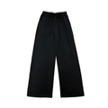 JCAESAR Contrasting Waist Polished Slacks