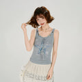 Girlyhalo Slim-fit Knitted Vest