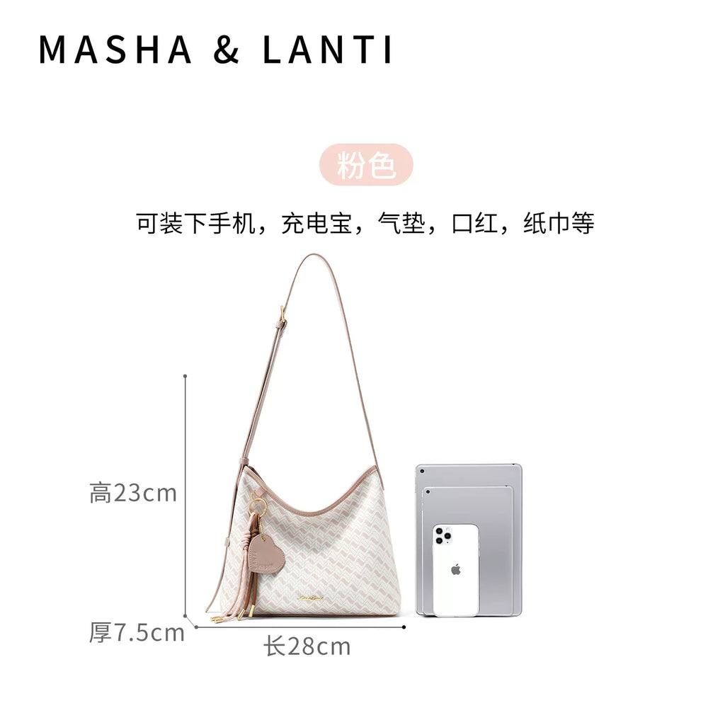 Masha Lanti Premium Sense Underarm Tote Big Bag