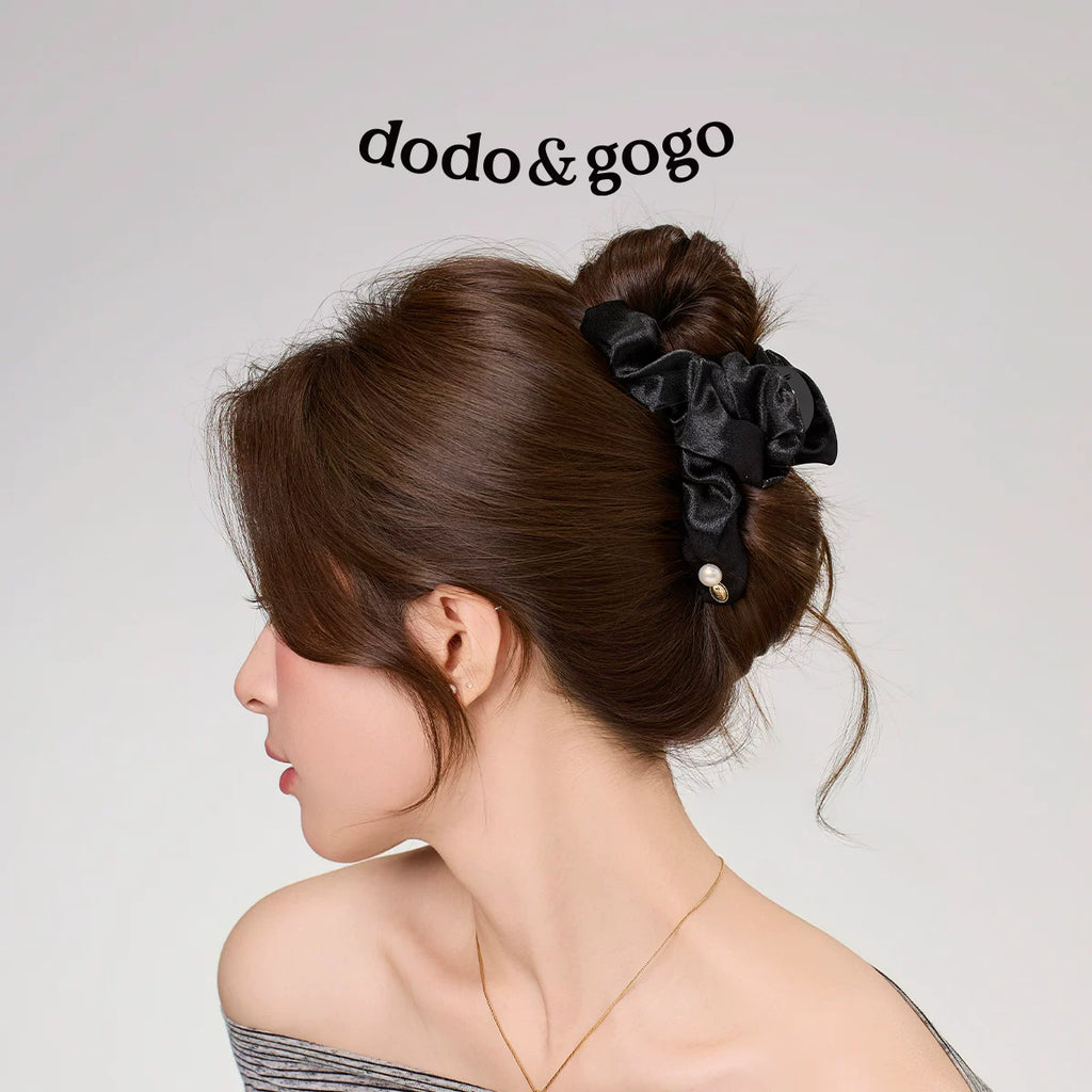 DODOGOGO Pleated Premium Temperament Clip