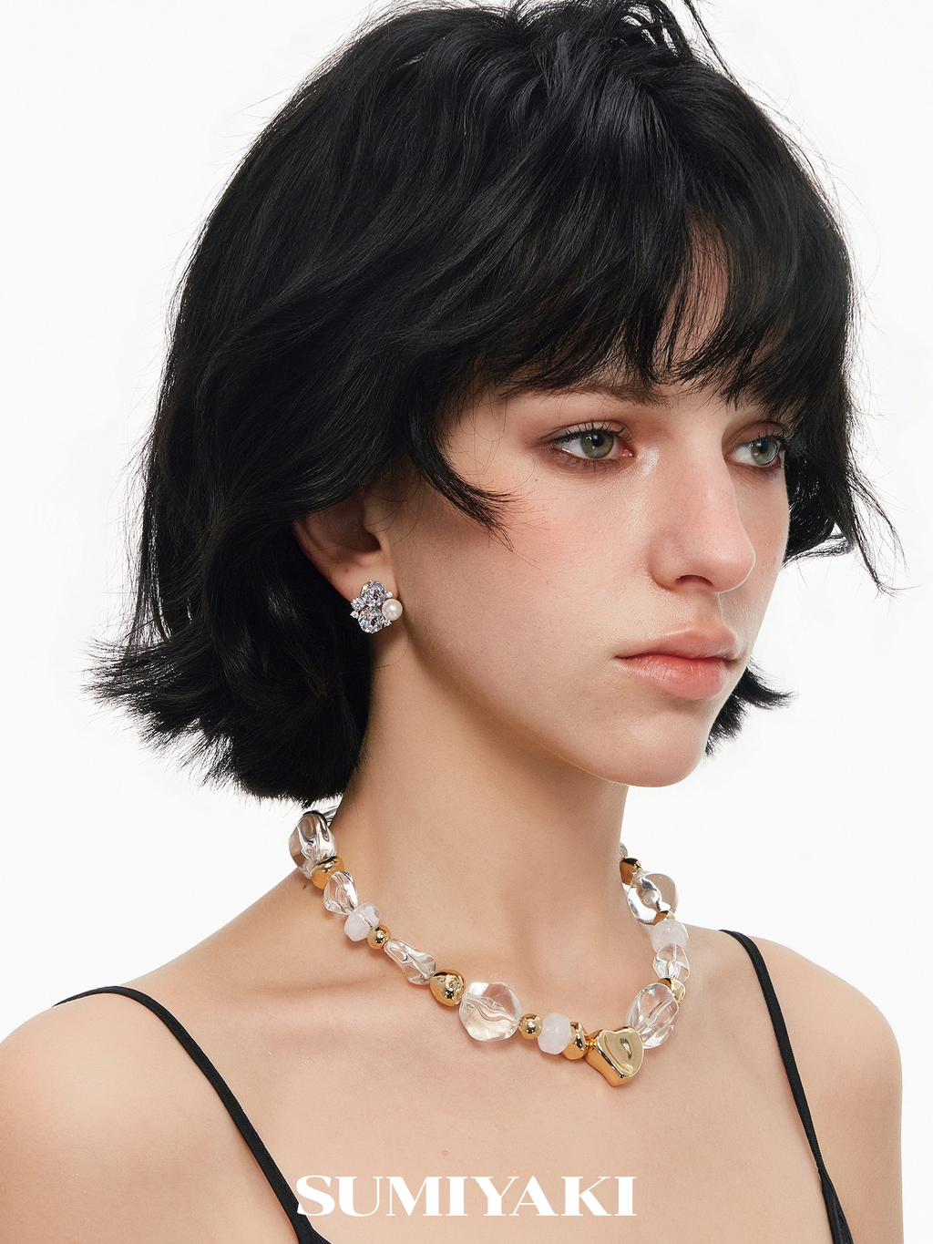 SUMIYAKI Niche Super Flash Earrings