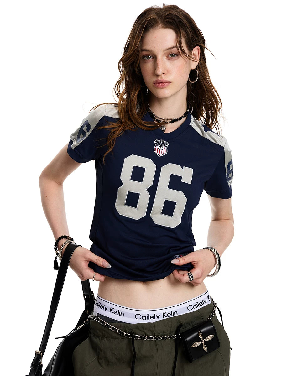 0123Start Retro Sports Quick Drying Slim Tee