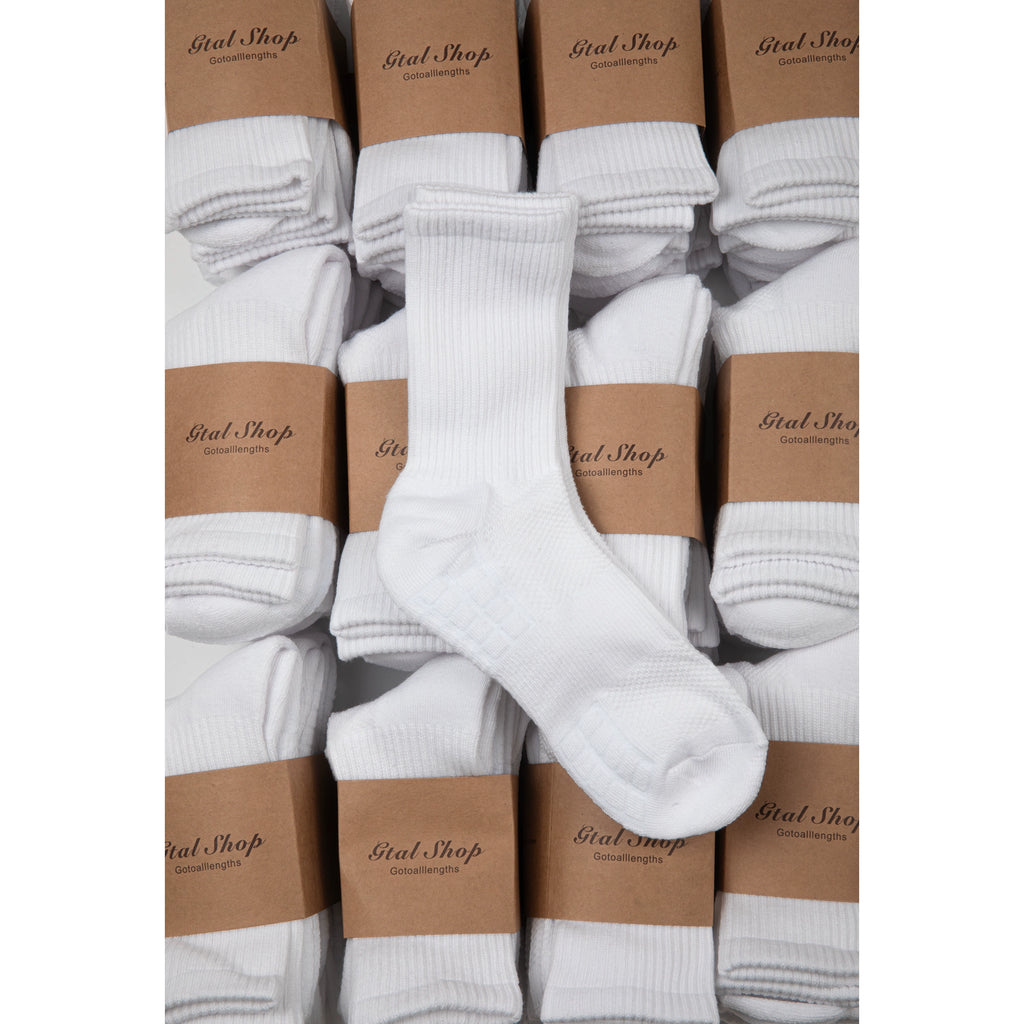 GTAL deodorant black and white summer sports non-pure cotton socks