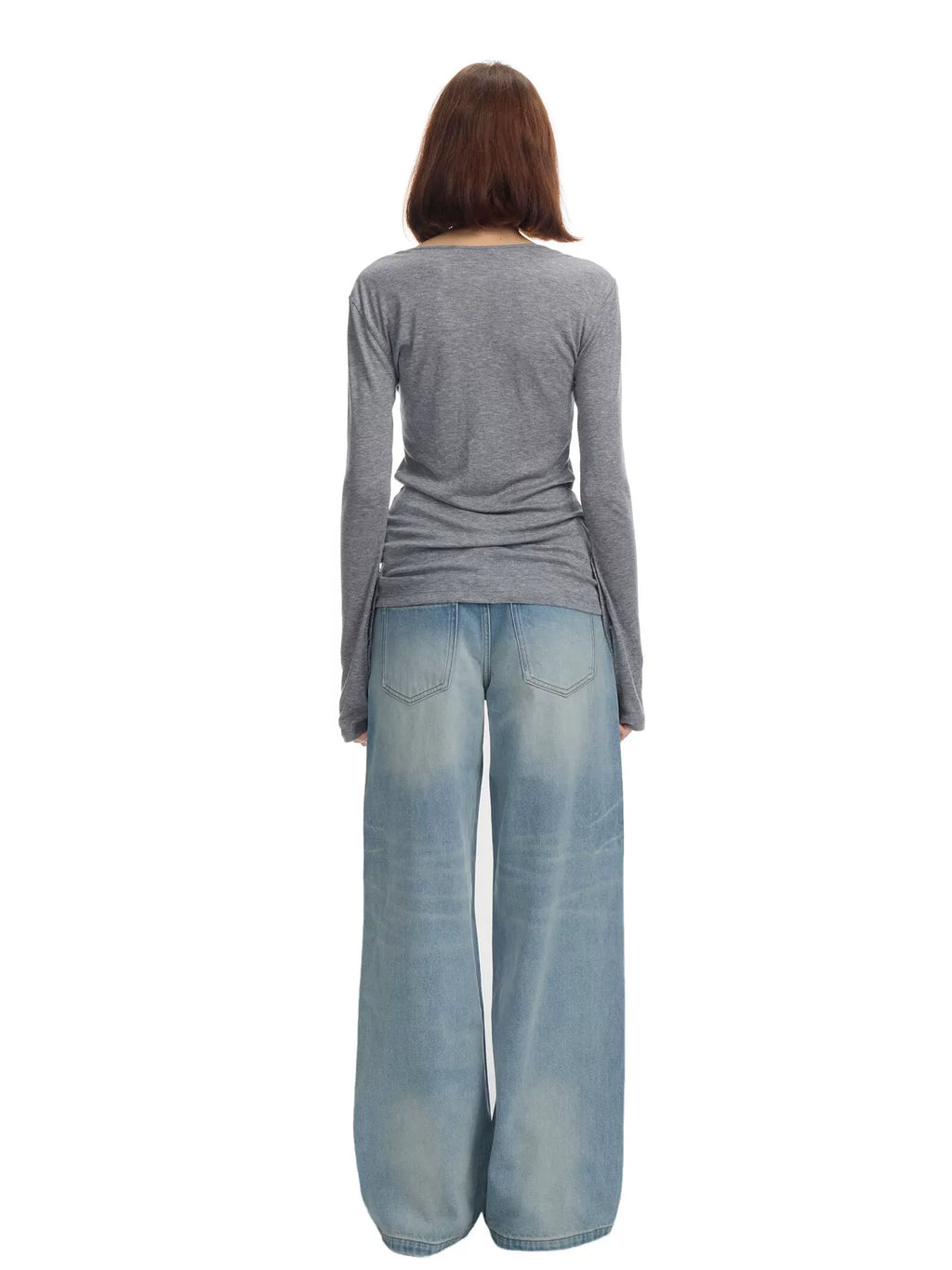 Veryrareme Low-rise Wide-leg Jeans