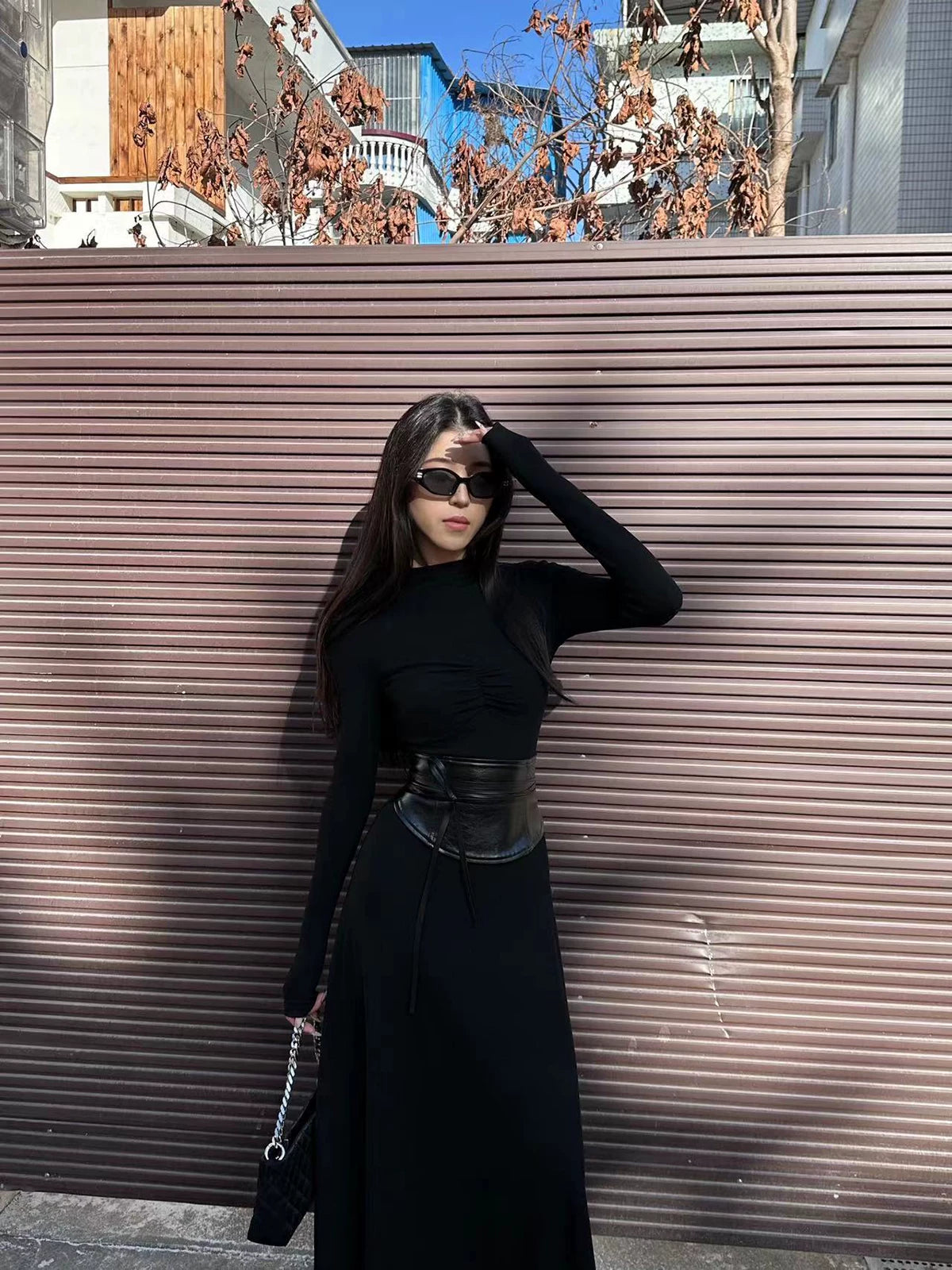 LLROGE Haute Couture Knitted Dress