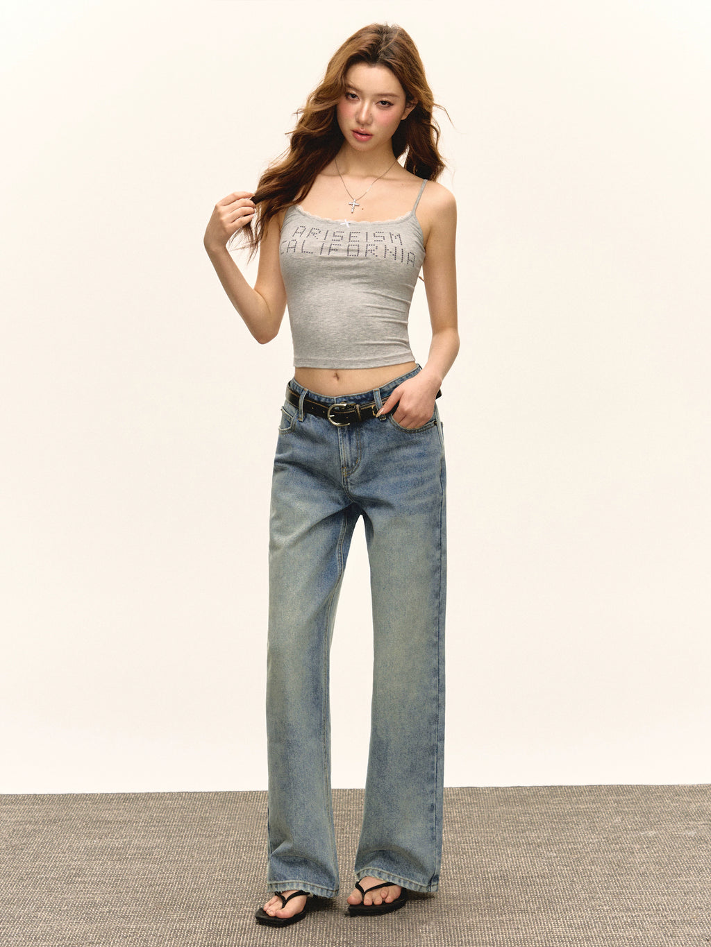 Ariseism Retro Casual Jeans