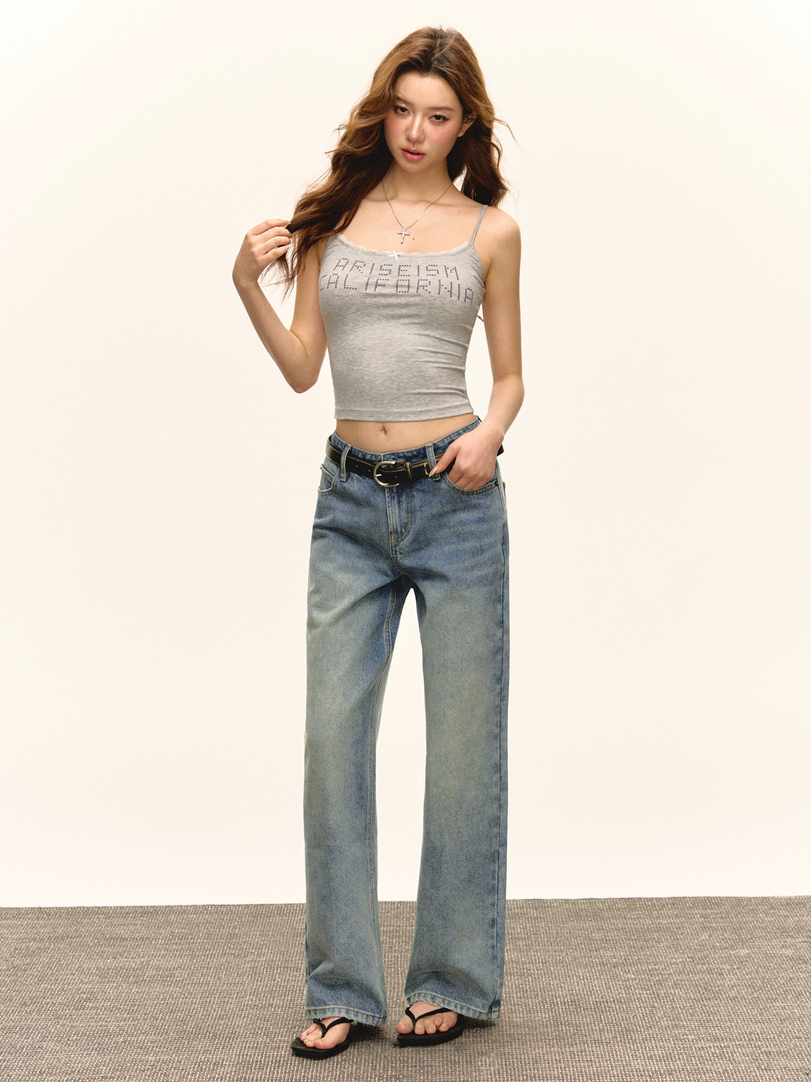 Ariseism Retro Casual Jeans