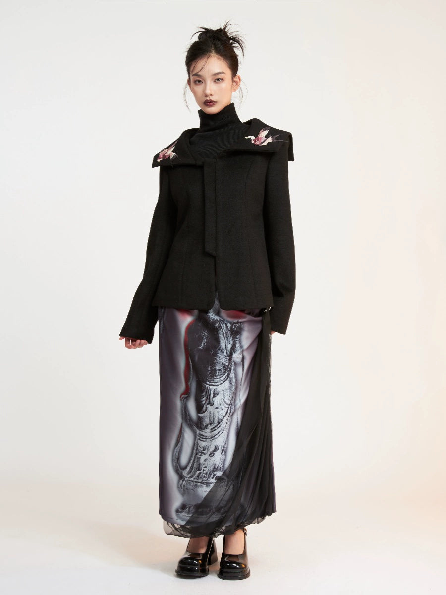 Eidolon Grain Custom Printed Nirvana Space Skirt