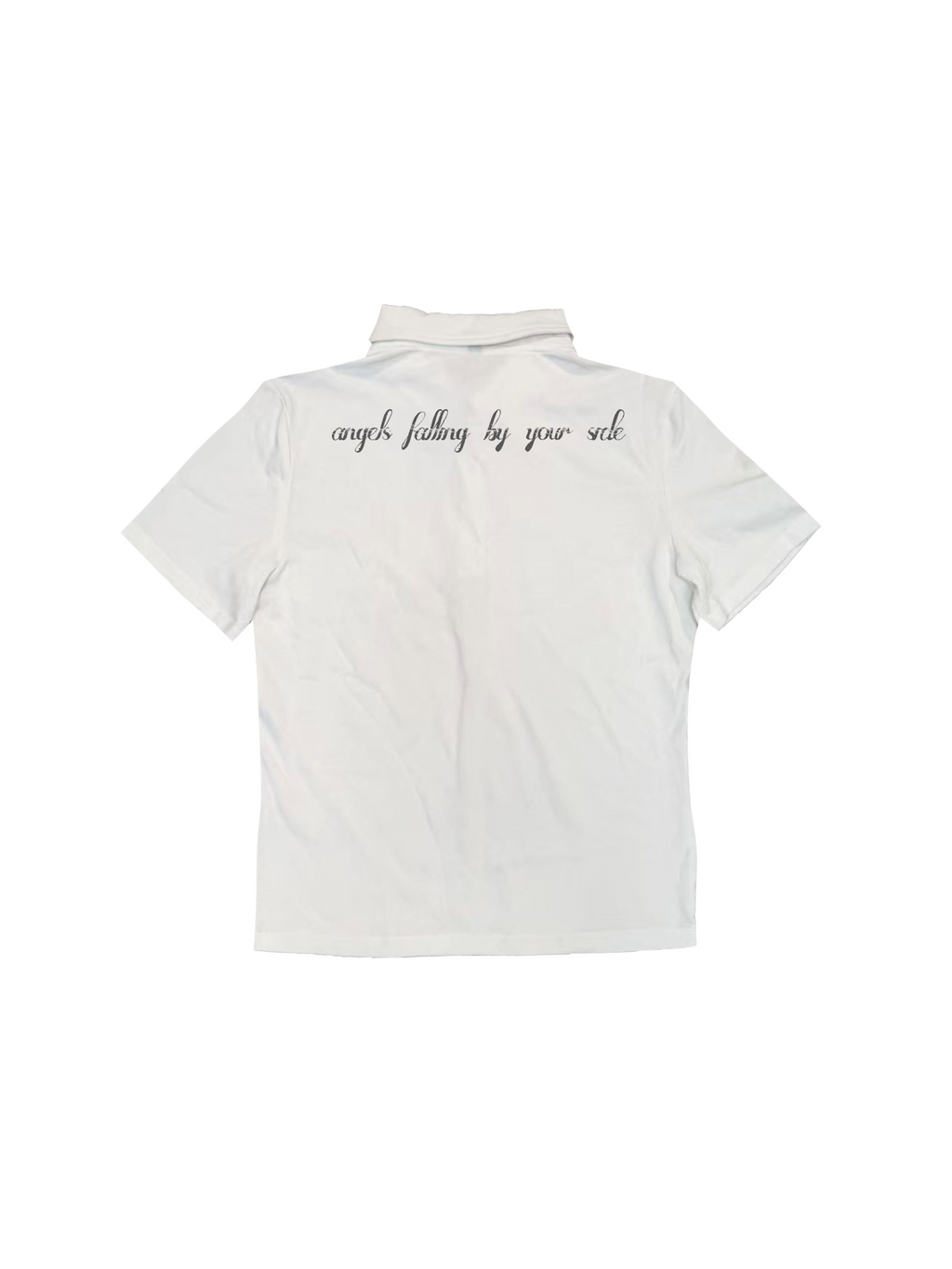 DETW Front Shoulder Thin POLO Shirt Tee