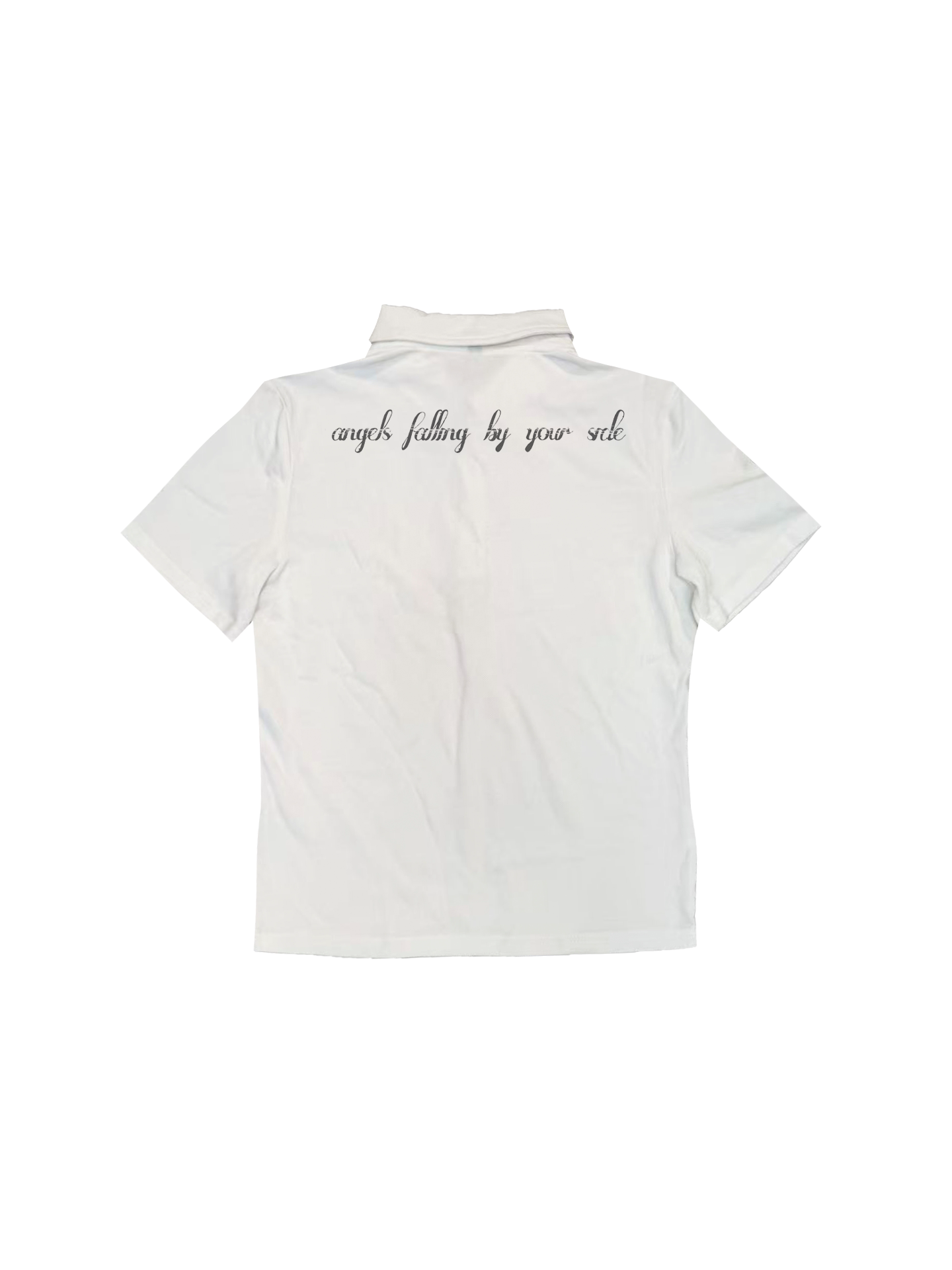 DETW Front Shoulder Thin POLO Shirt Tee