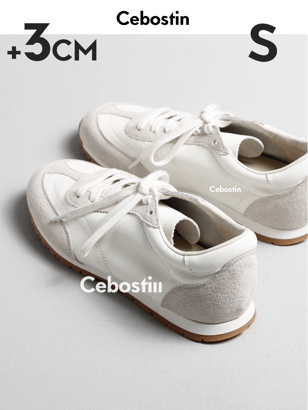 Cebostin Inner Height Increase Versatile Sports and Leisure Shoes