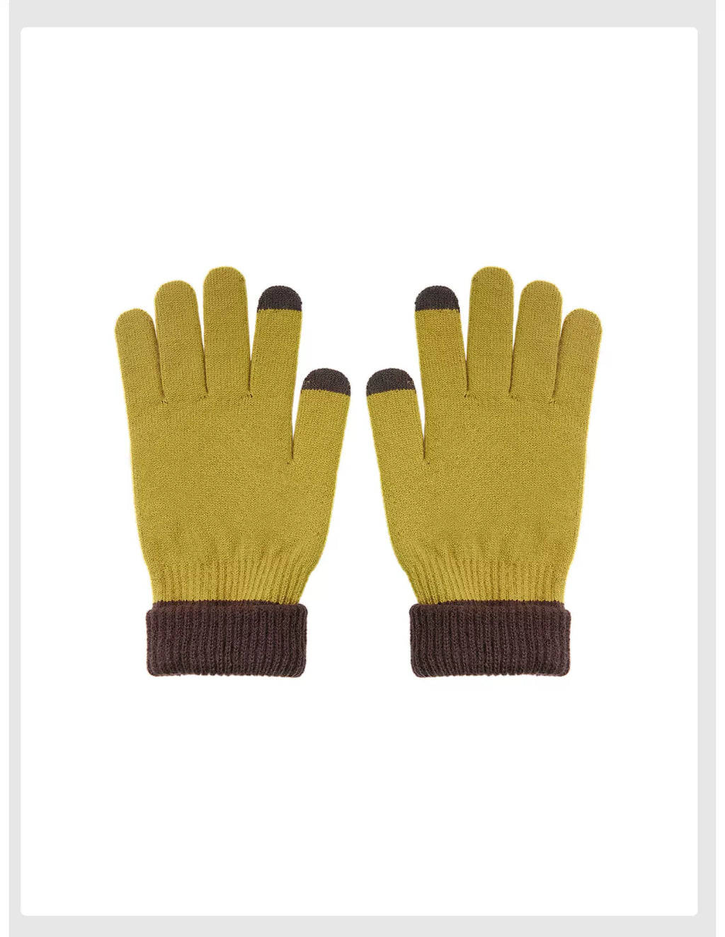 THE HOBOO Outdoor Riding Jacquard Knitted Wool Gloves