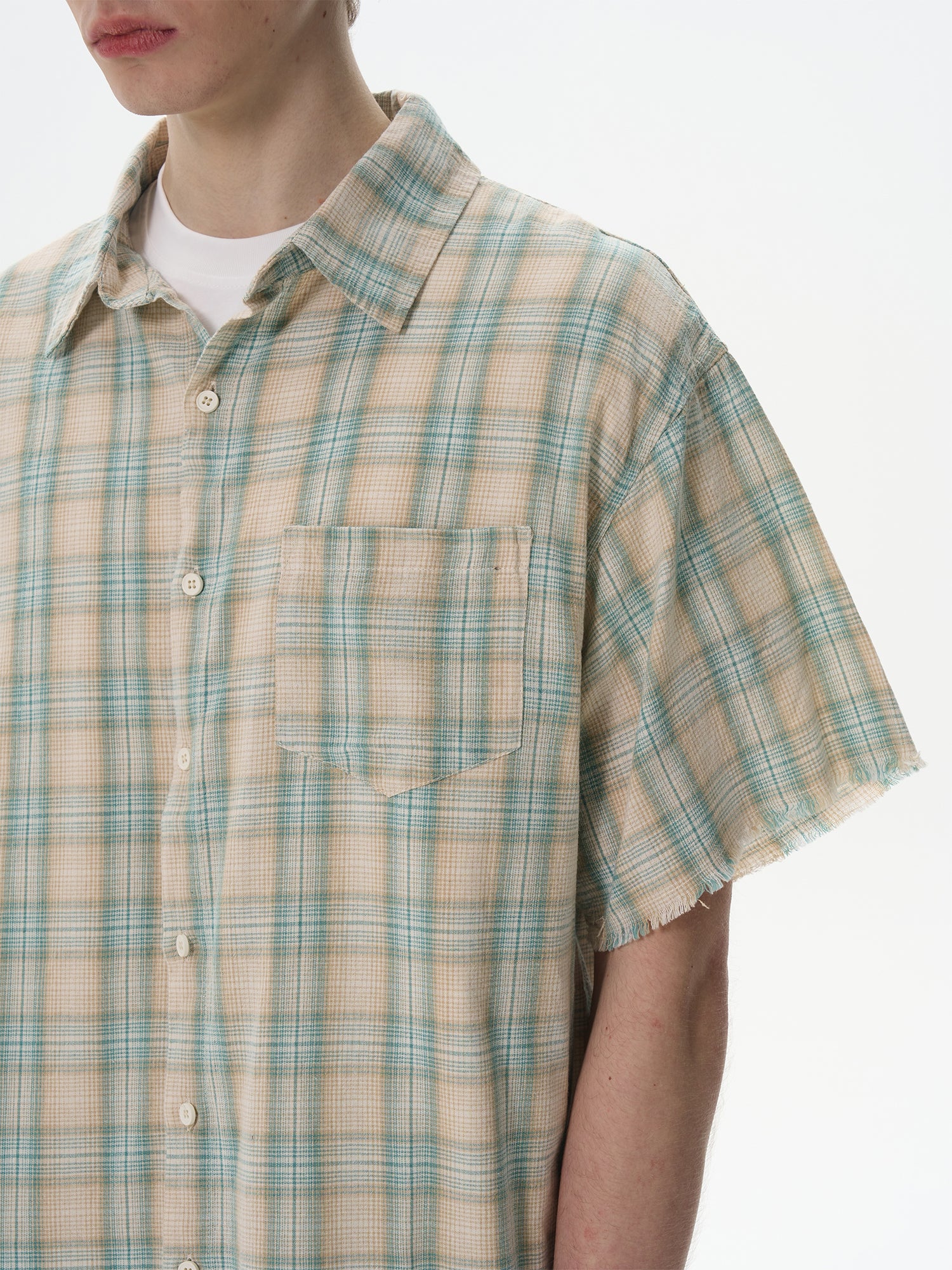 BTSG Plaid Rough Shirt