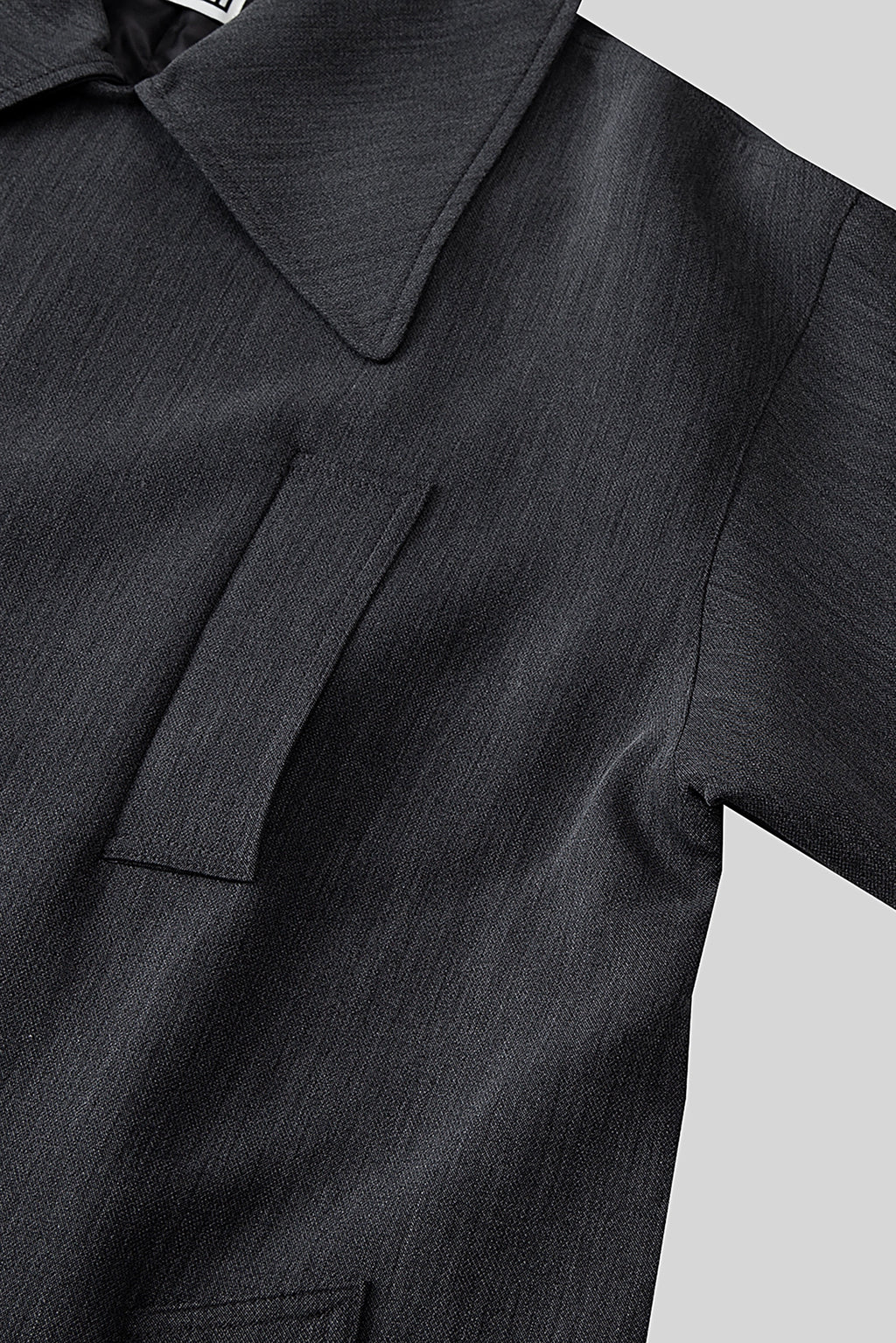 COLN Large Lapel Waist Loose Medium and Long Trench Coat