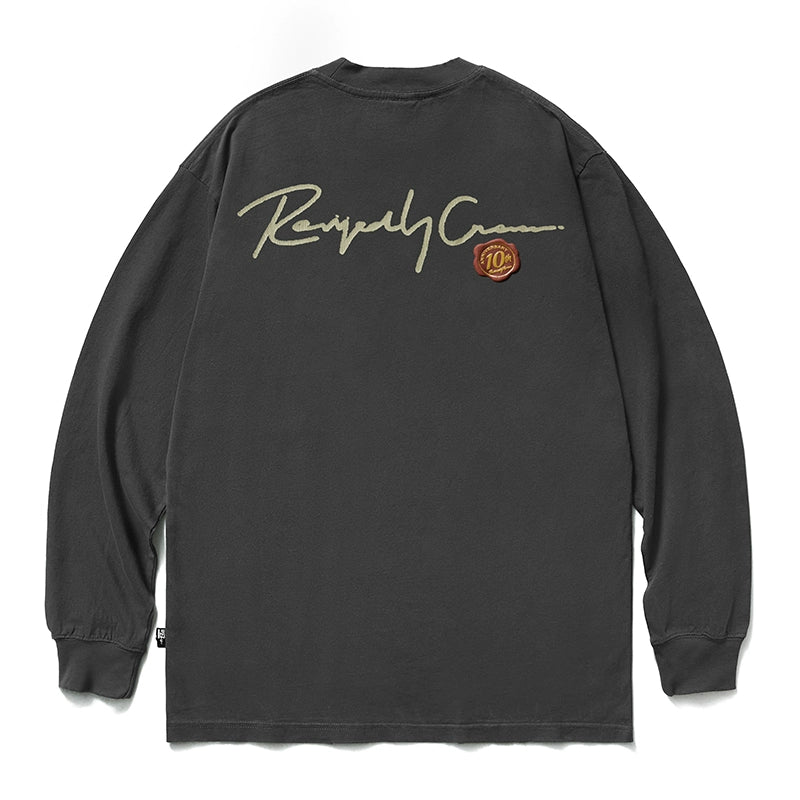 Remedy Classic Badge Long Sleeve Tee