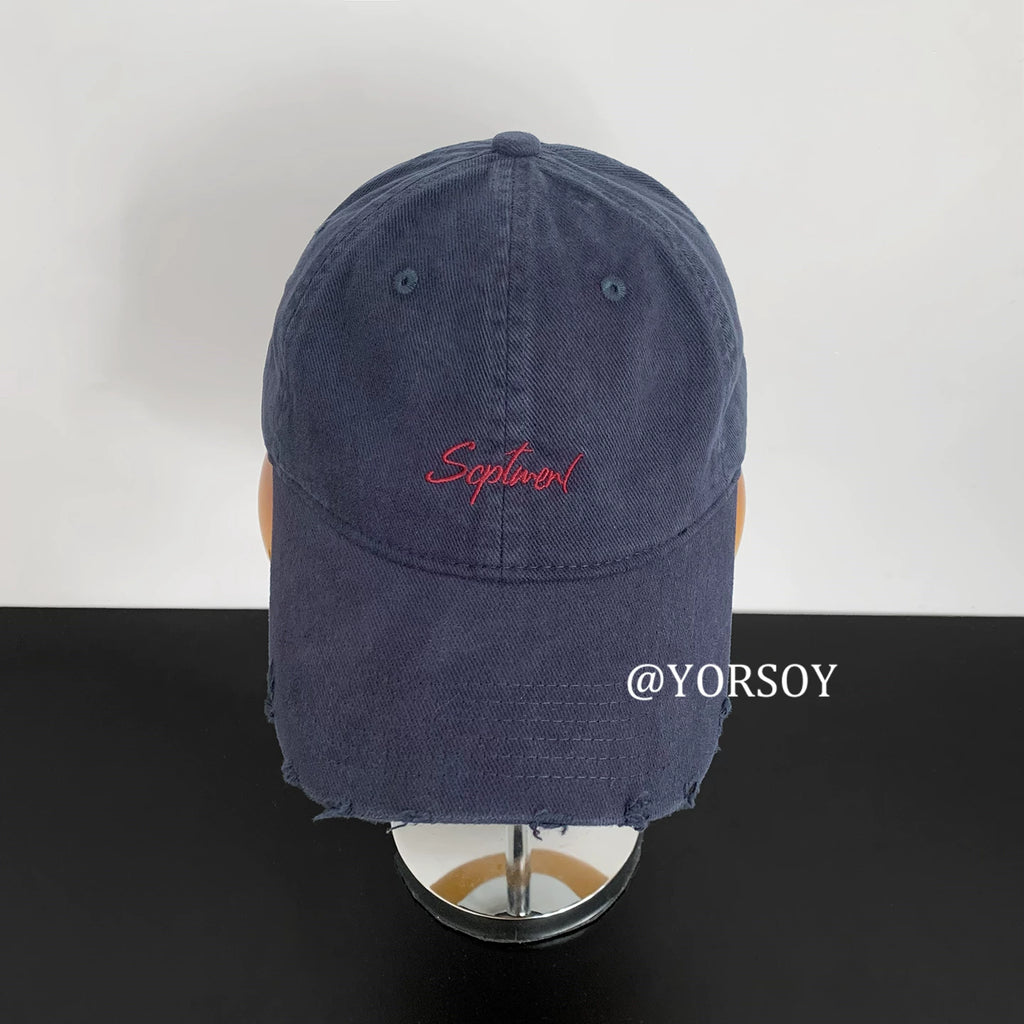YORSOY Retro Old Ripped Baseball Cap