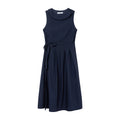 Kano Tie-up Crew Neck Vest Dress