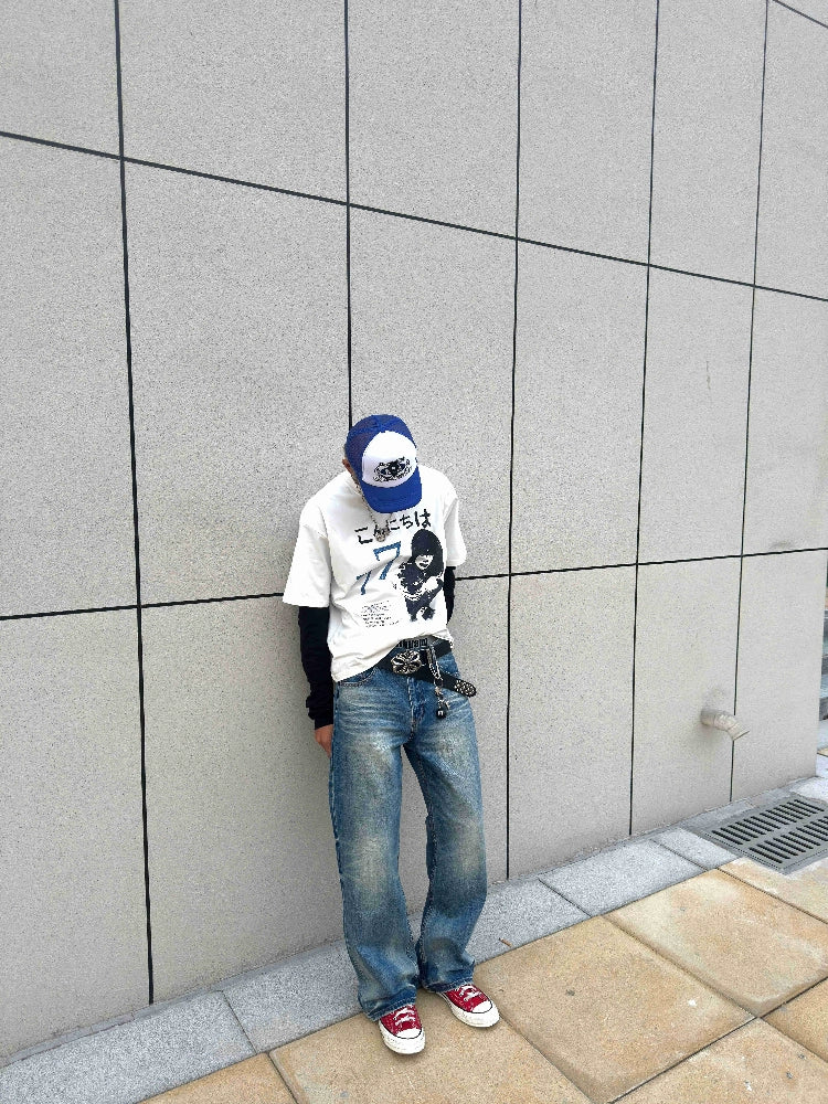 TumBlerine "77 Gun Girl" Spoof Print Tee