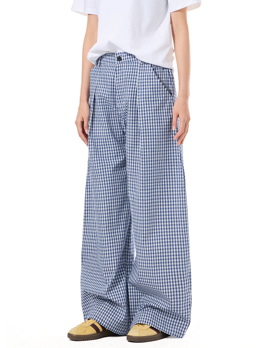 BTSG X Peoede  British plaid striped pants