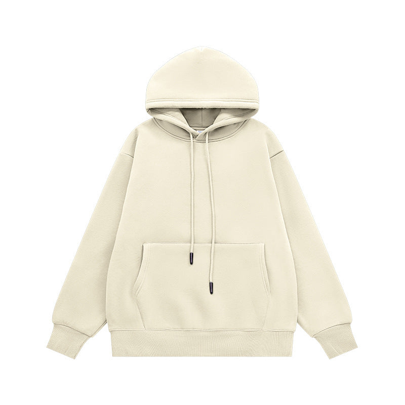 Inflation Casual Versatile Fleece Hooded Sweater