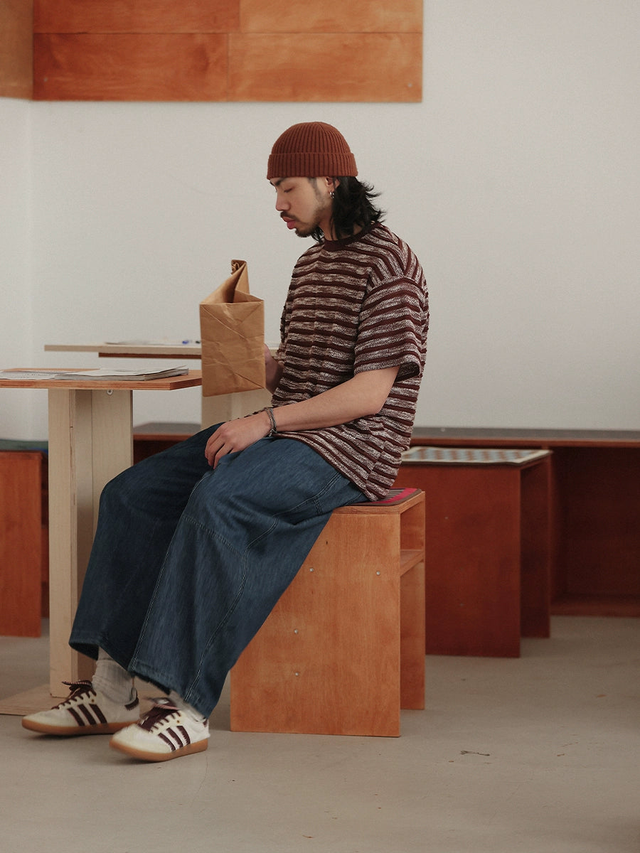 NOEARS Baggy Wide-leg Jeans