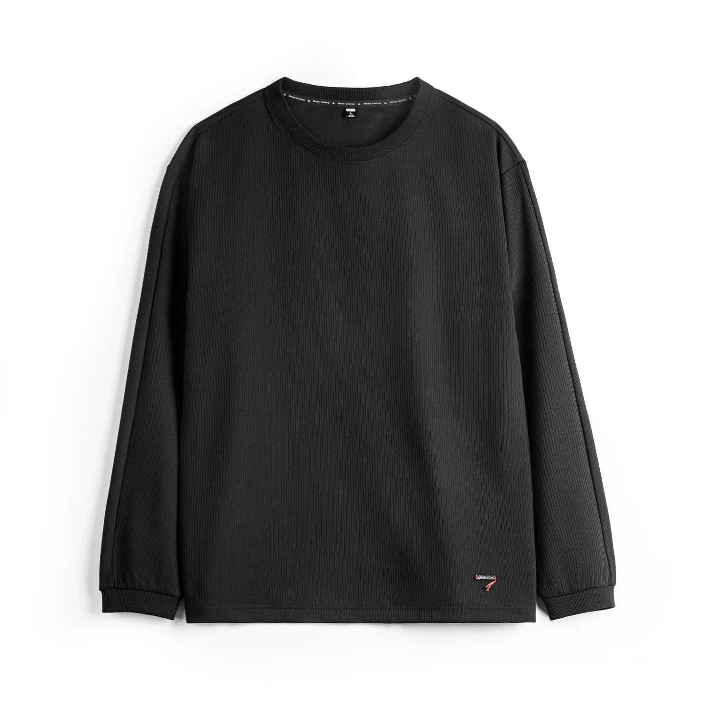 Madden 3D Pit Strip Long Sleeve Knitted Sweater