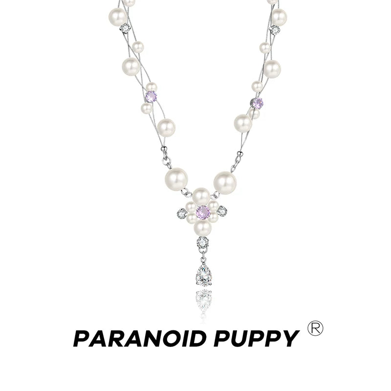 PP Broken Pearl Necklace