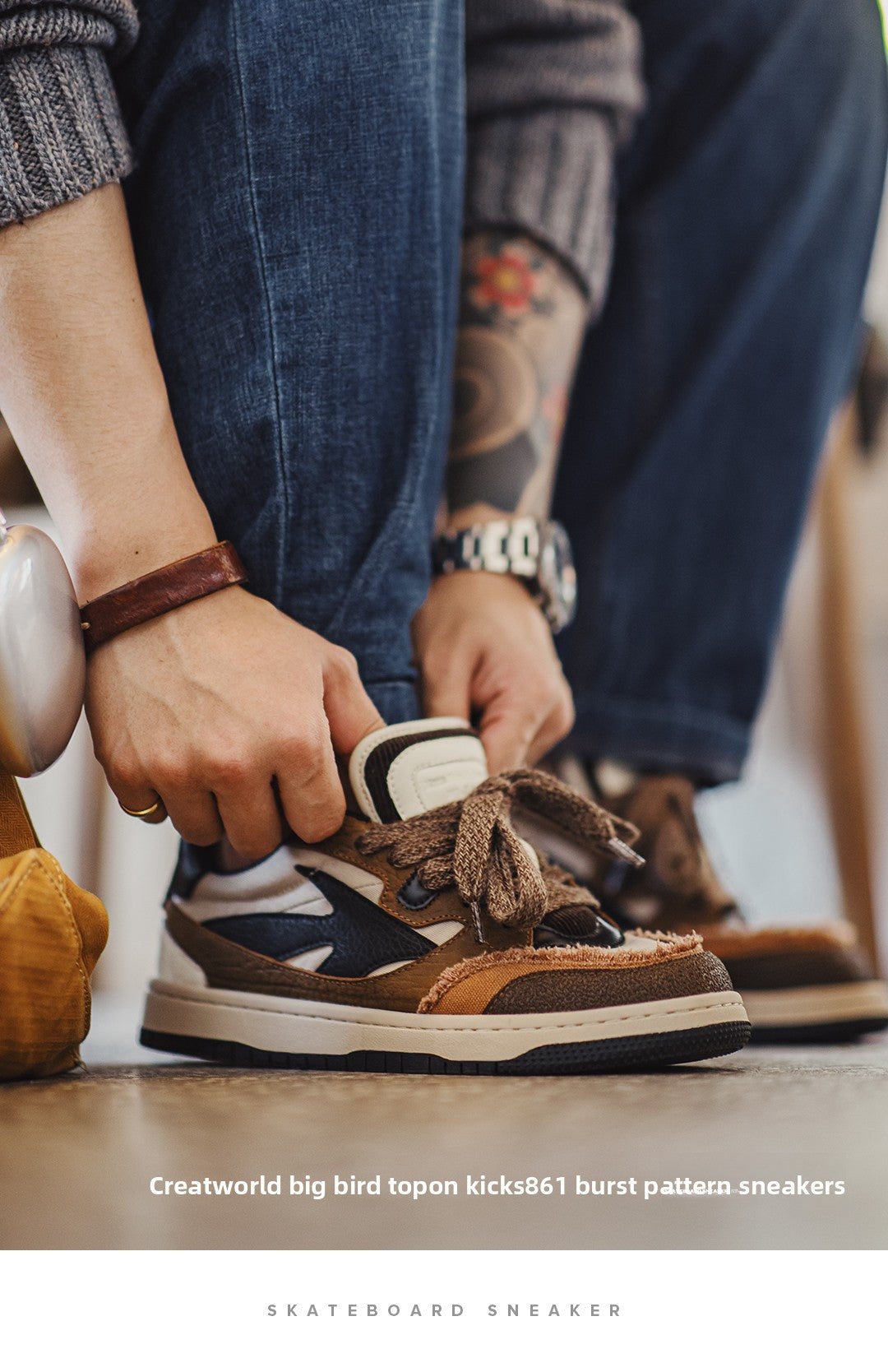 Maden Big Utopia Low Top Soft Sole Deconstruction Board Shoes