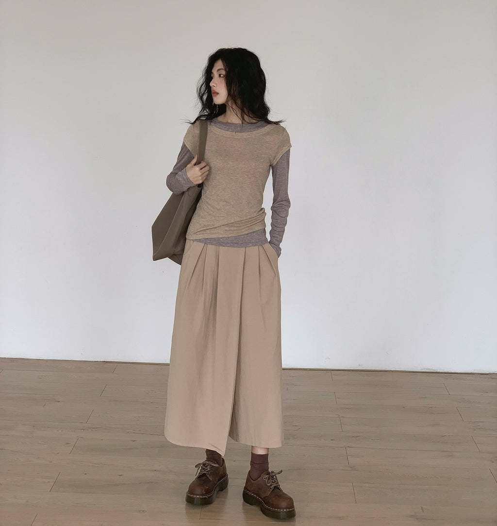 EM Slim Fit Two Piece Long Sleeve