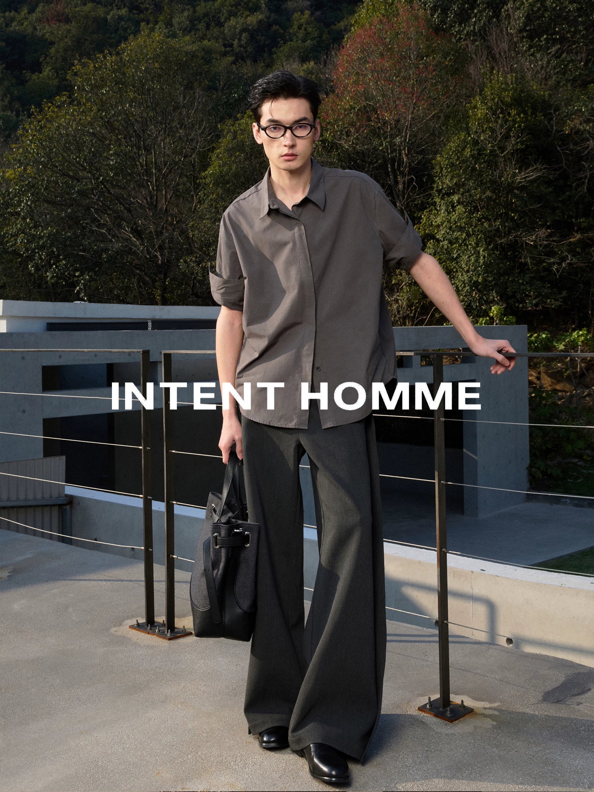 INTENT Casual Versatile Short Sleeve Shirt