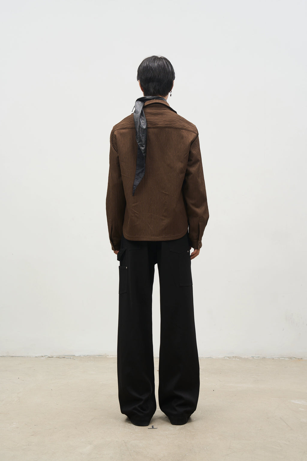 SOUTHFISH Loose Straight Abraded Trousers