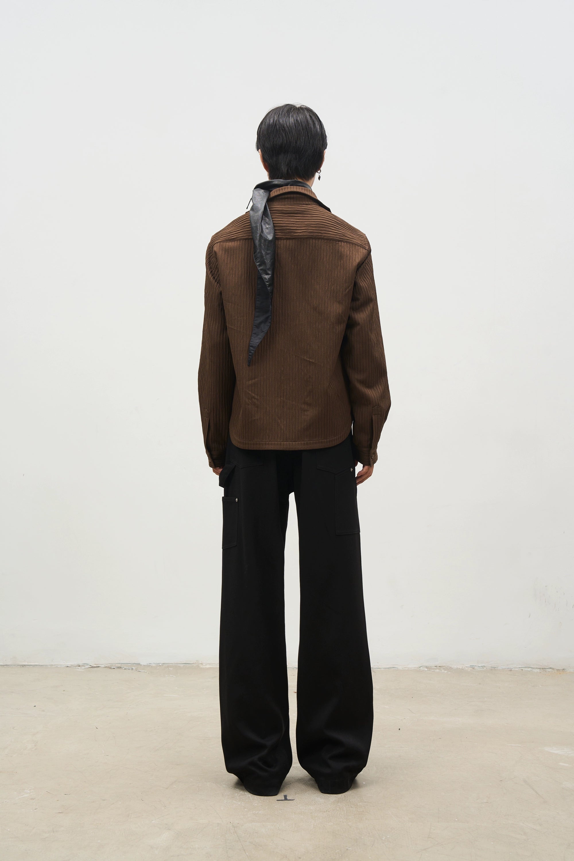 SOUTHFISH Loose Straight Abraded Trousers