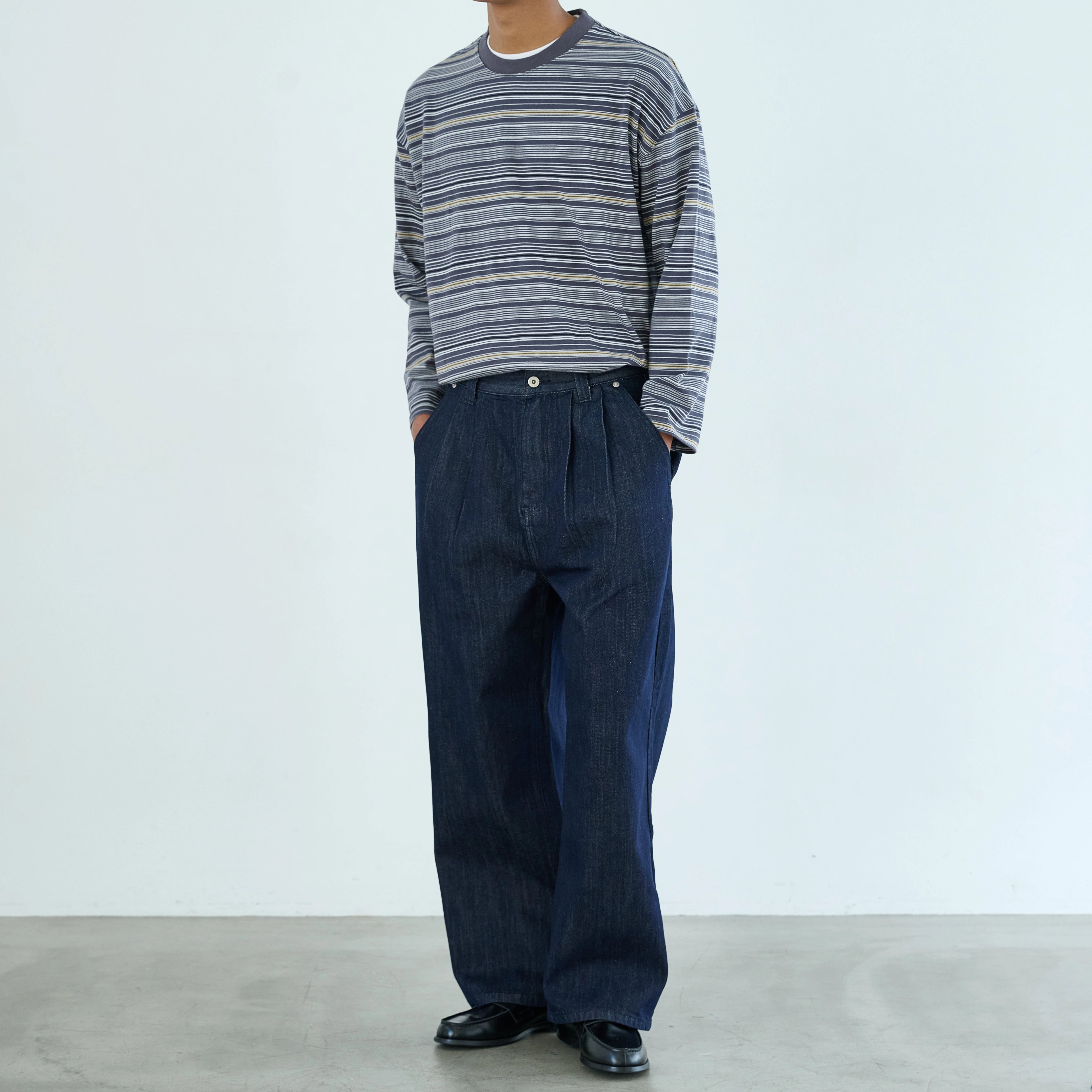 Anniehall Heavy Striped Long Sleeve